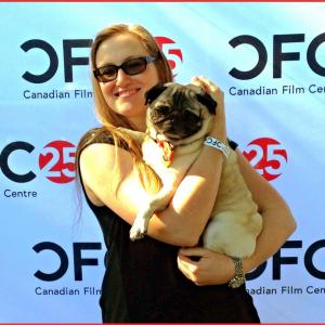 Igor and Static the Movie director Tanya Lemke at CFCBBQ