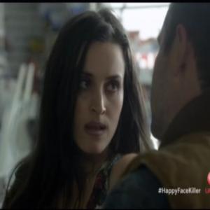 Vanessa Walsh and David Arquette in Happy Face Killer.