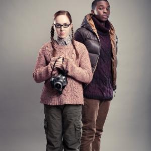 Louisa Connolly-Burnham and Kedar Williams-Stirling as Shannon and Tom in Wolfblood