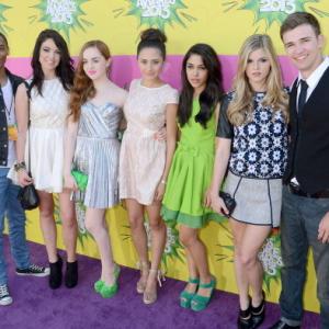 The cast of House of Anubis at the 2013 Kids Choice Awards