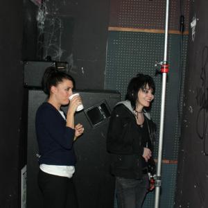 Still of Joan Jett and Kathleen Hanna in The Punk Singer (2013)