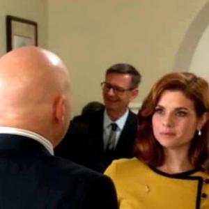 Still of Evan Handler, Gus Rhodes and JoAnna Garcia Swisher in The Astronaut Wives Club (2015).