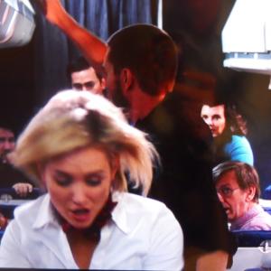 Still of Nicky Whelan Han Soto Chad Michael Murray Ronnie Hooks and Gus Rhodes in Left Behind