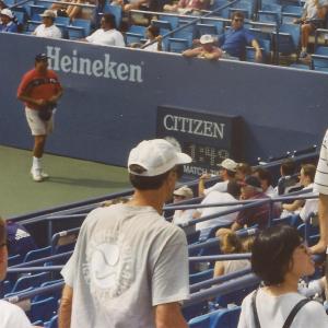 Gus Rhodes at 1997 US Tennis Open in New York
