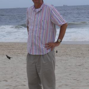 Gus Rhodes on Copacabana Beach in Rio de Janeiro Brazil