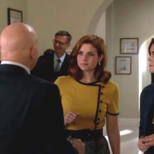 Still of Evan Handler Gus Rhodes Joanna Garcia Swisher and Odette Anable in The Astronaut Wives Club 2015