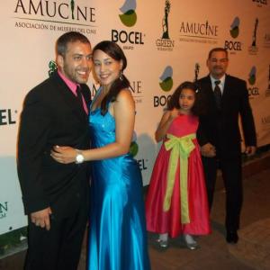 At the Amucine Green Women Film Awards in Santiago Dominican Republic