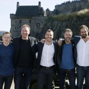 Ross Anderson David Thewlis Michael Fassbender Paddy Considine and Justin Kurzel at the event of Macbeth 2015