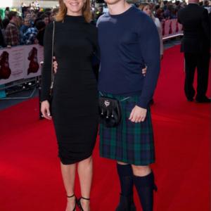 Ross Anderson and Claudie Blakley at the event of Macbeth (2015)
