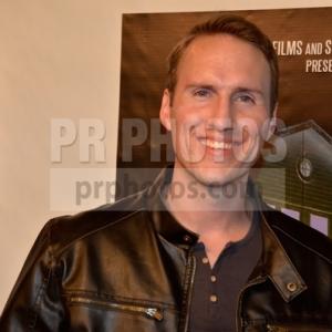 DirectorProducer Chris Majors promoting Lake Eerie in Los Angeles CA at the House of Blues Sunset Strip Red Carpet Event
