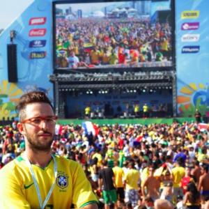Thiago Da Costa in Rio de Janeiro in the Summer of 2014 producing a documentary for the 2014 Soccer World Cup.