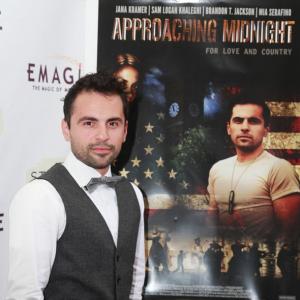 Sam Logan Khaleghi at Approaching Midnight Red Carpet World Premiere  Emagine Theatres