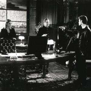 Still of Casper Van Dien, Michael York and Catherine Oxenberg in The Omega Code (1999)