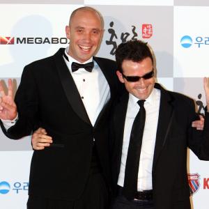 Zachary Baharov & Javor Gardev, ZIFT at Chungmuro IFF Seoul 2009 Closing Ceremony, Red Carpet Events