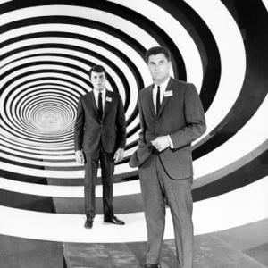 Still of Robert Colbert and James Darren in The Time Tunnel 1966
