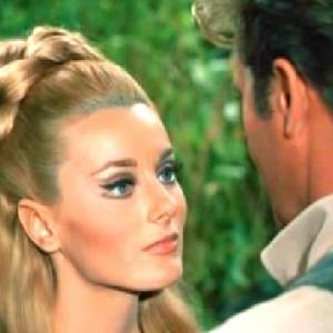 Celeste Yarnall as Marna in Land of the Giants episode The Golden Cage