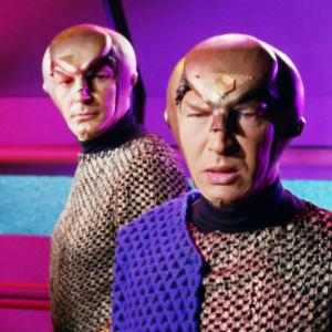 Still of Robert Chadwick and Lawrence Montaigne in Star Trek 1966