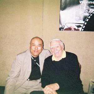 This man needs no introduction!! The great ERNEST BORGNINE!! It was such a great honor to meet and talk with him about his extensive film and television career! He passed away just a few months after this photo was taken. R.I.P. He will be missed so much