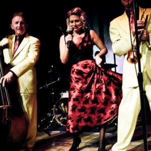 Singing with The Jive Aces