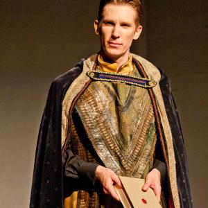 Jordan Essoe as Faust in Ish Lein's IN A WORD, FAUST at Counterpulse. January 19, 2013.
