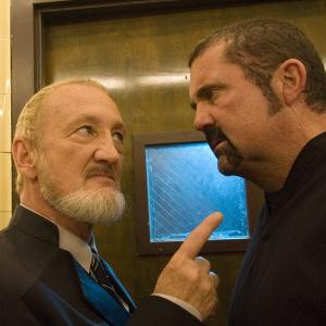 Robert Englund and Kane Hodder in Fear Clinic 2009