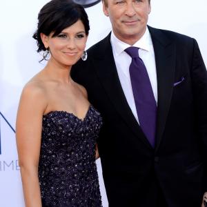 Alec Baldwin and Hilaria Baldwin at event of The 64th Primetime Emmy Awards (2012)