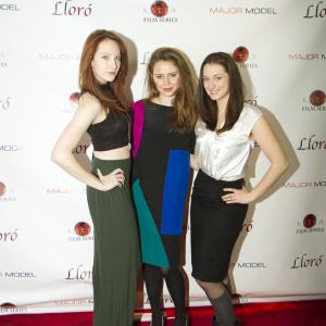 Walking the Red Carpet at the Lloro Premiere 20120202