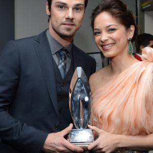 Kristin Kreuk and Jay Ryan at event of The 39th Annual Peoples Choice Awards 2013