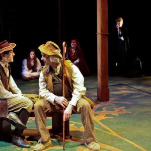 Scotty Ray and Luke Woodruff in As You Like It at The American Repertory Theater