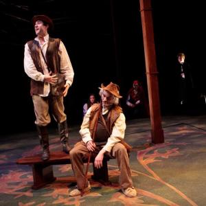 Scotty Ray and Luke Woodruff in As You Like It at The American Repertory Theater