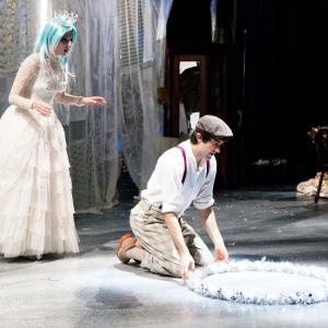 Scotty Ray and Lindsey Liberatore in The Snow Queen at The American Repertory Theater