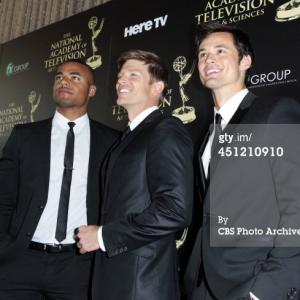 Redaric Williams Burgess Jenkins and Matthew Atkinson on the red carpet at The 41st Annual Daytime Entertainment Emmy Awards in Beverly Hills CA June 22 2014