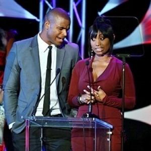 Redaric Williams and Angell Conwell at the Annual NAACP Theater Awards