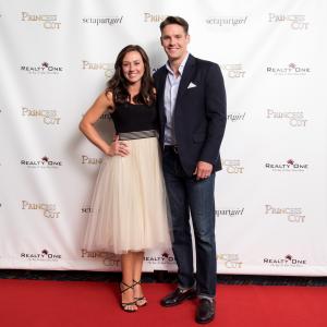 Ashley Bratcher and Joseph Gray at an event for Princess Cut (2015).