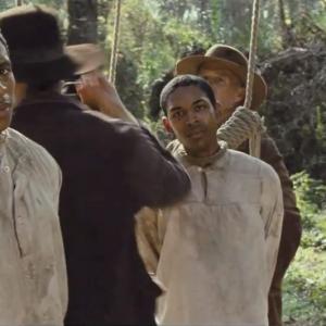 Andre Shanks and Kelvin Harrison in '12 Years A Slave'