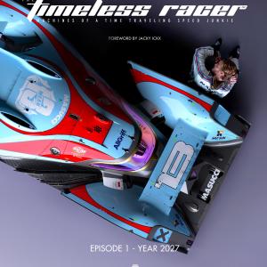 Daniel Simon's book 'The Timeless Racer: Episode 1'. 2013. Design Studio Press. 12