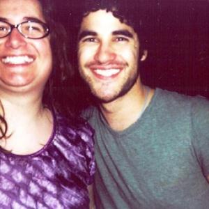 Kimberly M Lowe and actormusicianproducer Darren Criss