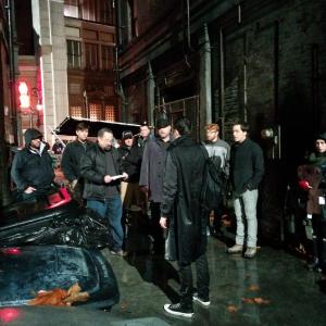 Batman Arkham Knight live action trailer BTS with directors Tim and Jeff Cronenweth.