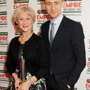 Helen Mirren and Tom Hiddleston