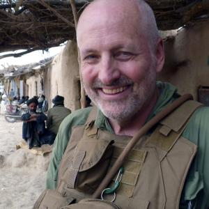 Producerdirector Robert Hodierne in Afghanistan in 2010 shooting Afghanistan The Surge