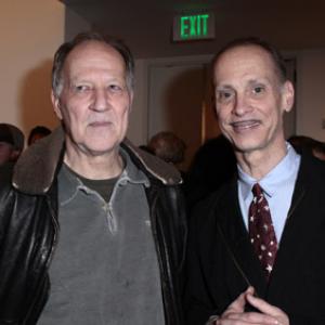 John Waters and Werner Herzog