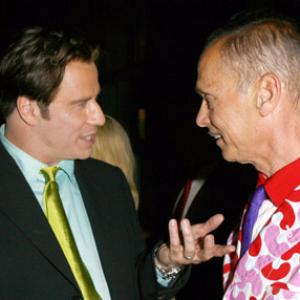 John Travolta and John Waters at event of Hairspray (2007)