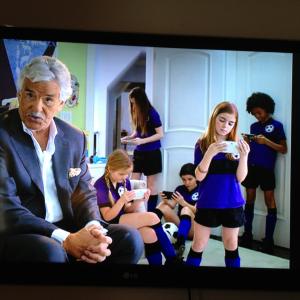 Comcast commercial with Dennis Farina