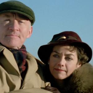 Still of Diana Kent and Jim Norton in Agatha Christie's Poirot (1989)