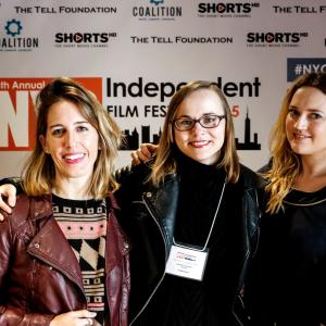 New York City Independent Film Festival 2015 with Florencia Iriondo Executive Producer Testimony and Cara Bamford Producer Foxrock Productions Testimony