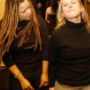 Kasi Lemmons and Amy Vincent at event of The Yes Men 2003