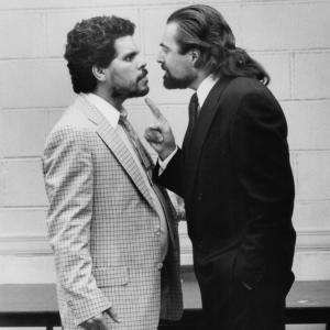 Still of Armand Assante and Luis Guzmn in Q amp A 1990