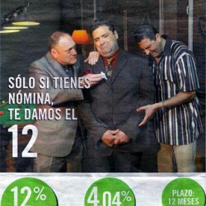 Caja Madrid: 12% Nomina