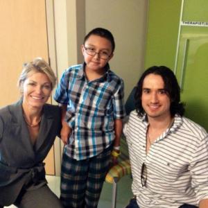 visit to PHX childrens hospital with soul surfers Arlene Newman