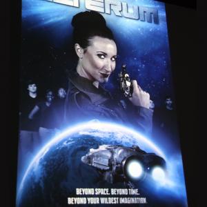 Poster from the 2013 short film Alterum starring Amber Lutz Kent in the dual role of Captain MartiThe Guardian